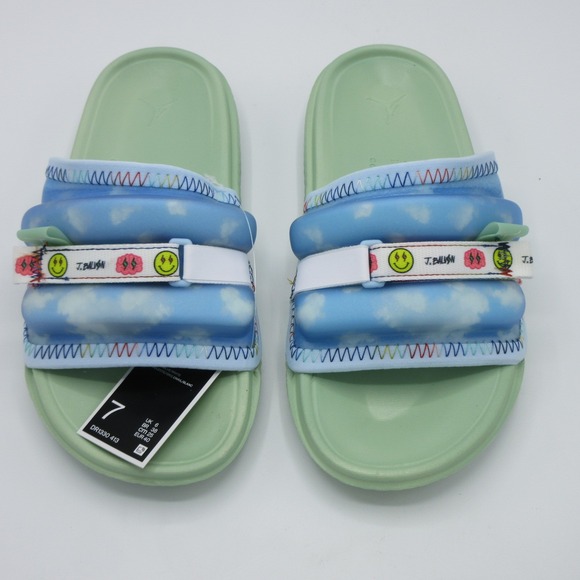Jordan Other - Jordan Super Play Slide Men Size 7 SP J Balvin Celestine Blue Sandals DR1330 413